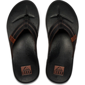 2023 Reef Mens Cushion Phantom Le CI5746 Sandals - Coffee Black